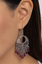 Load image into Gallery viewer, Prismatically Prairie - Paparazzi Purple Earrings