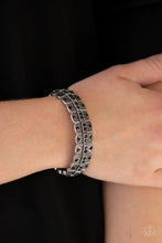 Load image into Gallery viewer, Modern Magnificence - Paparazzi Black Bracelet
