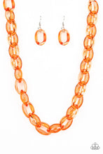 Load image into Gallery viewer, Ice Queen - Paparazzi Orange Necklace