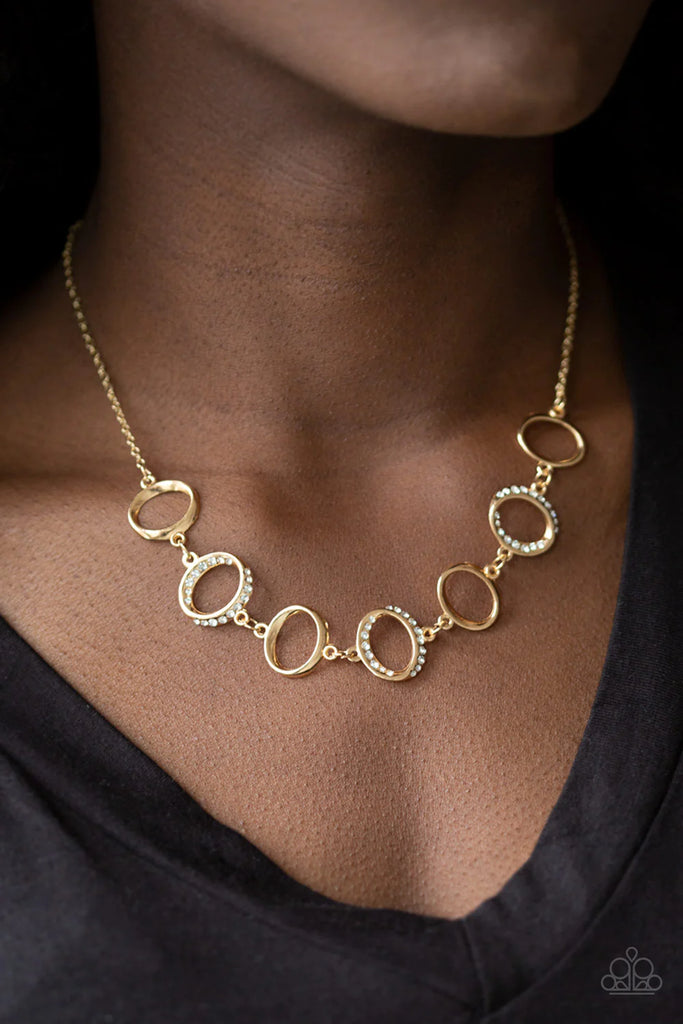 Inner beauty - Paparazzi Gold Necklace