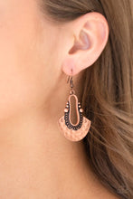Load image into Gallery viewer, When In Cusco - Paparazzi Copper Earringa