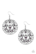 Load image into Gallery viewer, Choose to Sparkle - Paparazzi Purple Earrings