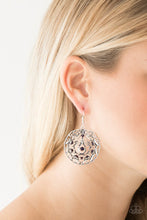 Load image into Gallery viewer, Choose to Sparkle - Paparazzi Purple Earrings