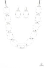 Load image into Gallery viewer, The ICE President - Paparazzi White Necklace