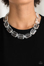 Load image into Gallery viewer, The ICE President - Paparazzi White Necklace