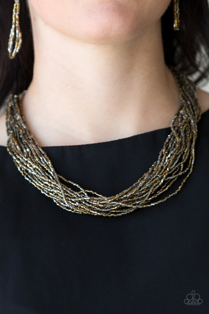 The Speed of Starlight - Paparazzi Multi Necklace