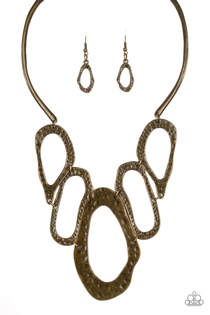 Prime Prowess - Paparazzi Brass Necklace