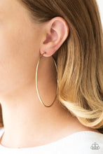 Load image into Gallery viewer, Meet Your Maker - Paparazzi Brass Hoop Earrings