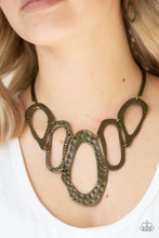 Load image into Gallery viewer, Prime Prowess - Paparazzi Brass Necklace