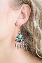 Load image into Gallery viewer, No Place Like Homestead - Paparazzi Blue Earrings