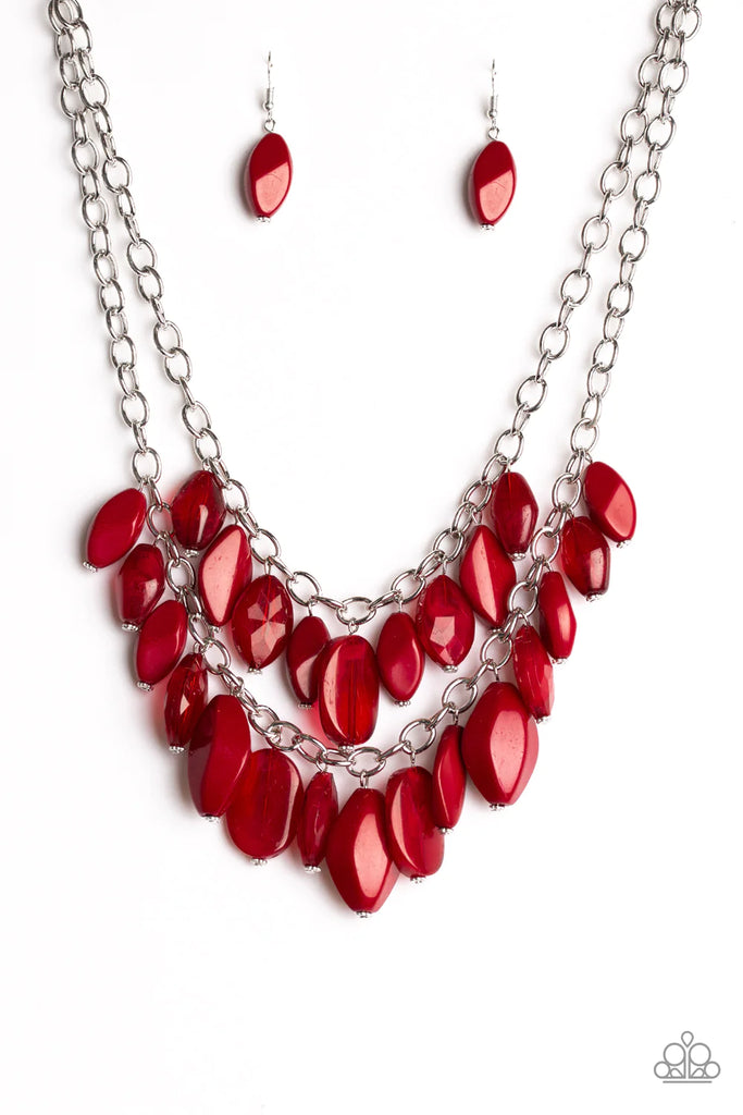 Royal Retreat - Paparazzi Red Necklace