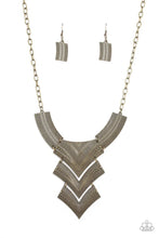 Load image into Gallery viewer, Fiercely Pharaoh - Brass Necklace