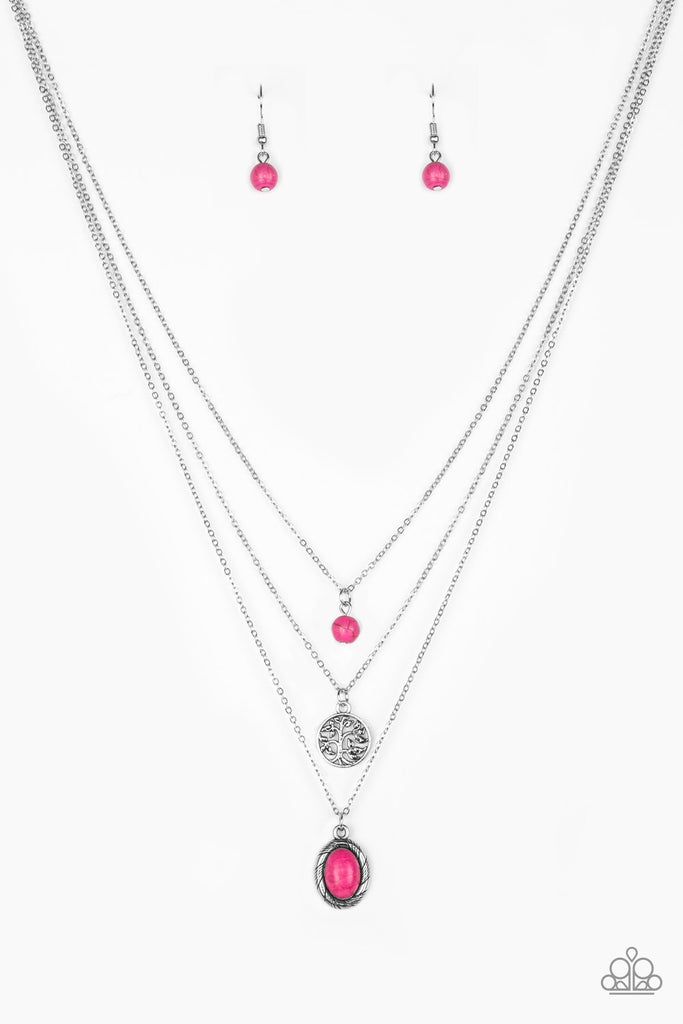 Southern Roots - Paparazzi Pink Necklace