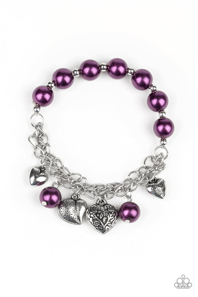 More Amour - Paparazzi Purple Bracelet