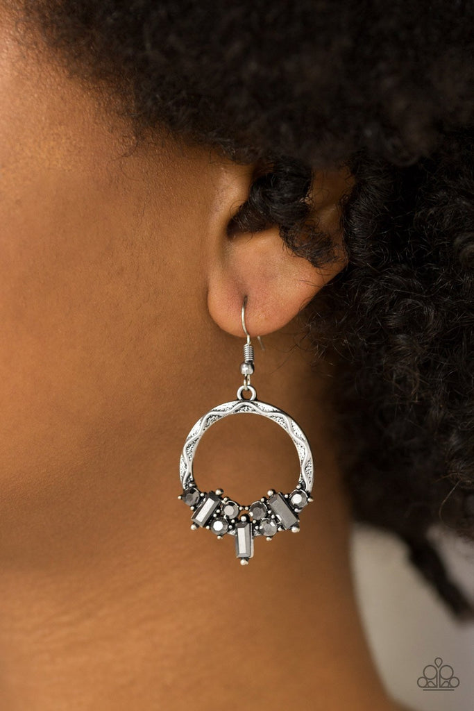 On The Uptrend - Silver Earrings