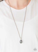 Load image into Gallery viewer, Million dollar drop - Paparazzi silver necklace