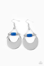 Load image into Gallery viewer, Mystical Moonbeams - Paparazzi Blue Earrings