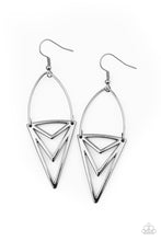 Load image into Gallery viewer, Proceed With Caution - Paparazzi Black Earrings