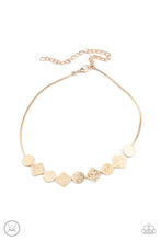 Load image into Gallery viewer, Dont Get Bent Out Of Shape - Paparazzi Gold Necklace