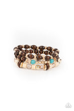 Load image into Gallery viewer, Belongs In The Wild - Paparazzi Gold Bracelet