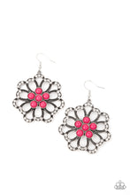 Load image into Gallery viewer, Dazzling Dewdrops - Paparazzi Pink Earrings