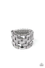 Load image into Gallery viewer, Checkered Couture - Paparazzi Silver Ring