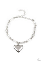 Load image into Gallery viewer, Sweetheart Secrets - Paparazzi White Bracelet