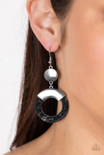 Load image into Gallery viewer, ENTRADA at Your Own Risk - Paparazzi Black Earrings