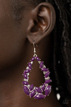 Load image into Gallery viewer, Tenacious Treasure - Paparazzi Purple Earrings (PREORDER)