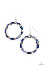 Load image into Gallery viewer, Gritty Glow - Paparazzi Blue Earrings