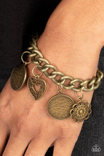 Load image into Gallery viewer, Complete CHARM-ony - Paparazzi Brass Bracelet