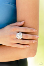 Load image into Gallery viewer, Paparazzi Ring ~ BLING Loud and Proud - White