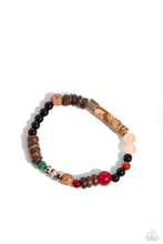 Load image into Gallery viewer, Paparazzi Bracelet ~ I WOOD Be So Lucky - Orange