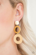 Load image into Gallery viewer, Pop Idol - Paparazzi Gold Earrings