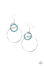 Load image into Gallery viewer, In An Orderly Fashion - Paparazzi Blue Earrings