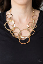 Load image into Gallery viewer, Salvage Yard - Paparazzi Gold Necklace
