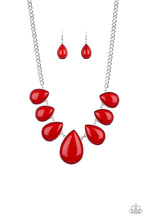 Load image into Gallery viewer, Drop Zone - Paparazzi Red Necklace
