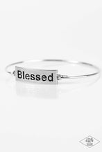 Load image into Gallery viewer, Blessed - Paparazzi Silver Bracelet