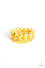 Load image into Gallery viewer, High Tide Hammock - Paparazzi Yellow Bracelet