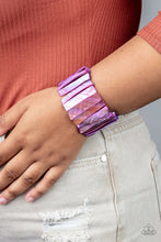 Load image into Gallery viewer, Beach Blast - Paparazzi Purple Bracelet