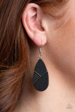 Load image into Gallery viewer, Sequoia Forest - Paparazzi Black Earrings