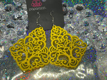 Load image into Gallery viewer, Powers of Zen - Paparazzi yellow earrings