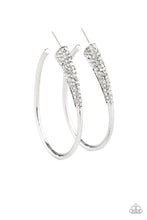 Load image into Gallery viewer, Winter Ice - Paparazzi White Earrings